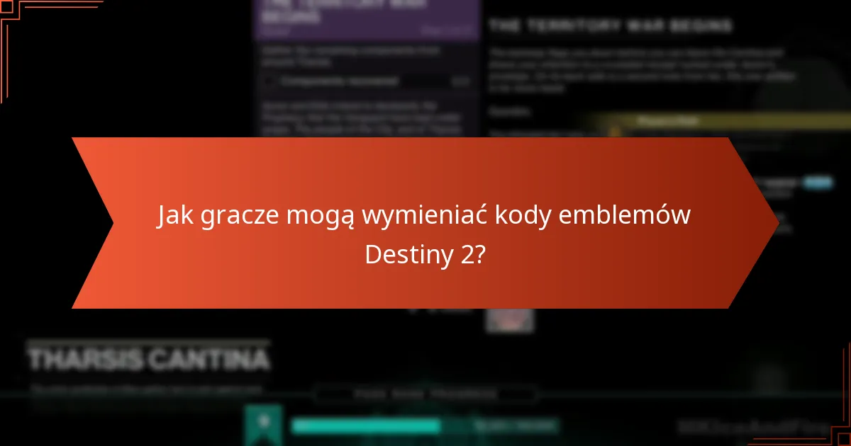 Jak działają rozdania w społeczności dla emblemów Destiny 2?