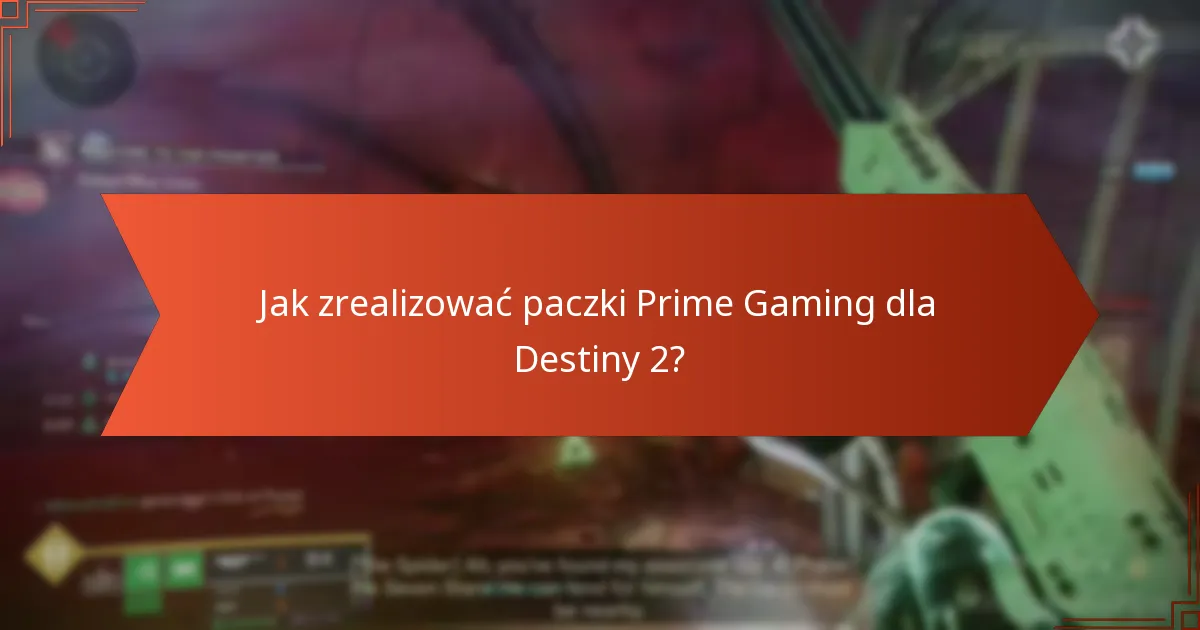 Jak paczki Prime Gaming wpłynęły na społeczność Destiny 2?