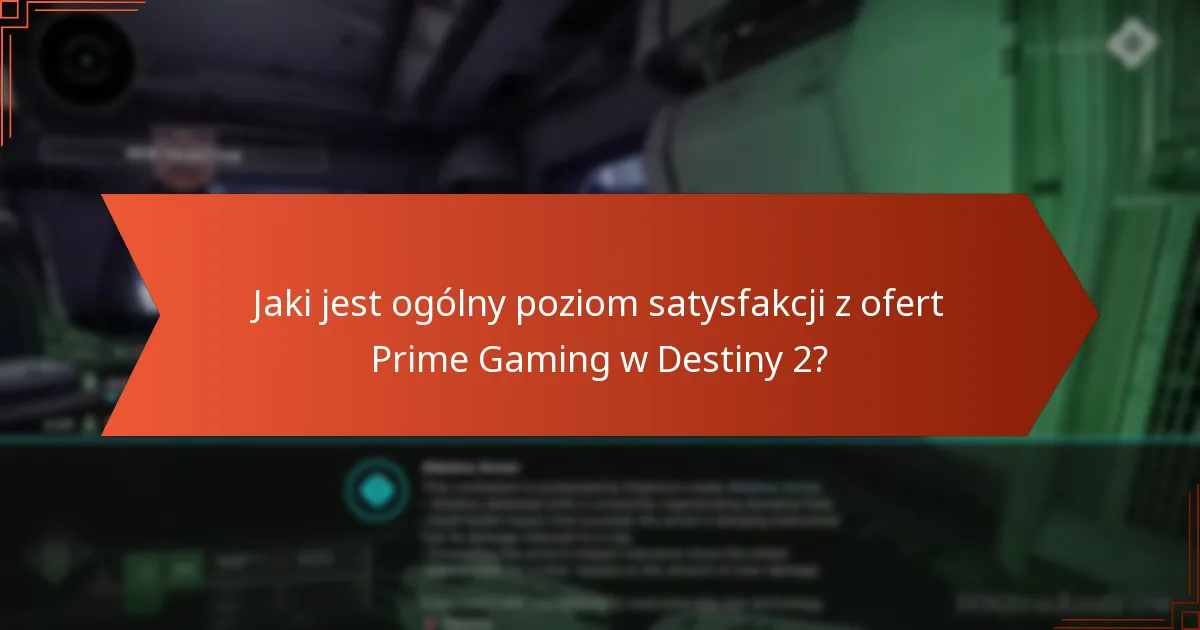 Jak przedmioty Prime Gaming w Destiny 2 wypadają w porównaniu do innych nagród w grze?