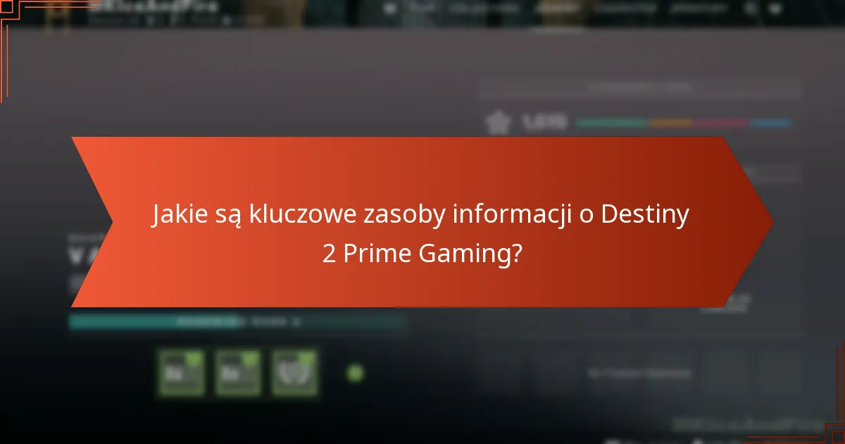 Jakie są korzyści z Prime Gaming dla graczy Destiny 2?